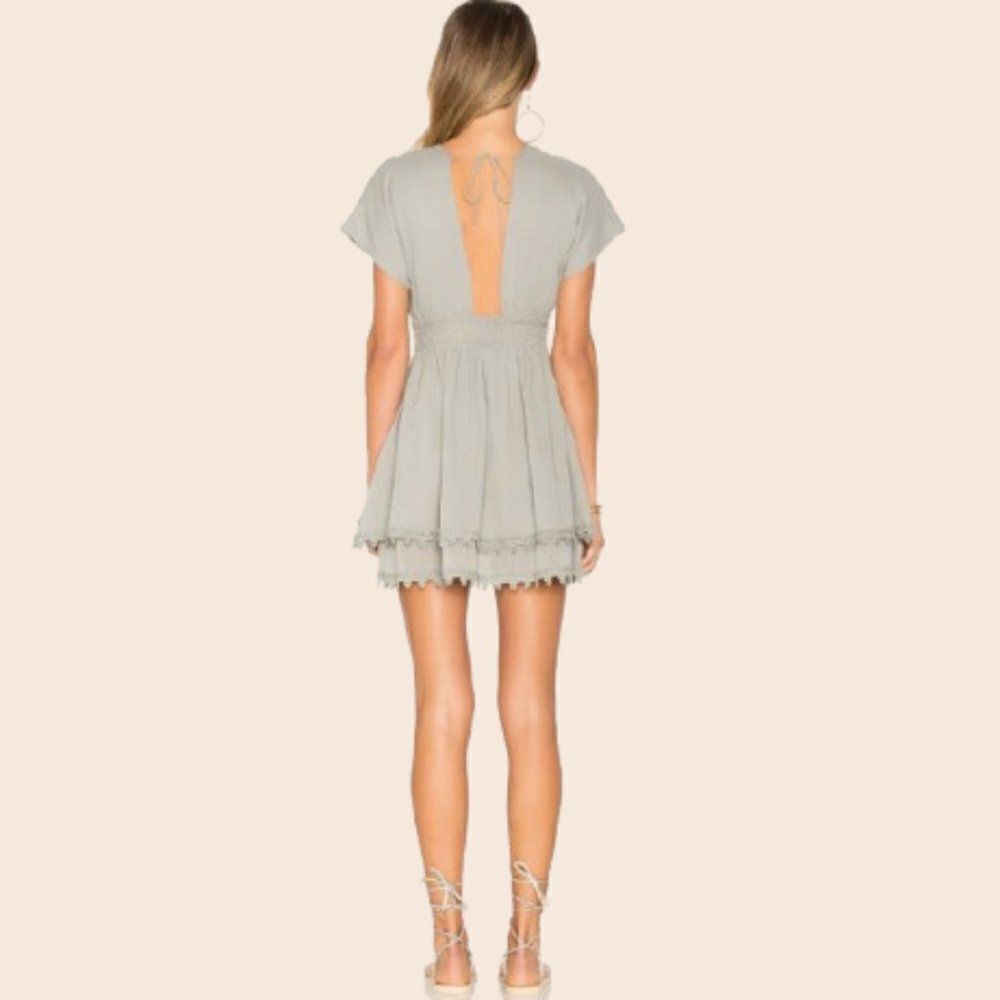 LSPACE Summers Dawn Dress in Sage Size Small - Picture 3 of 12